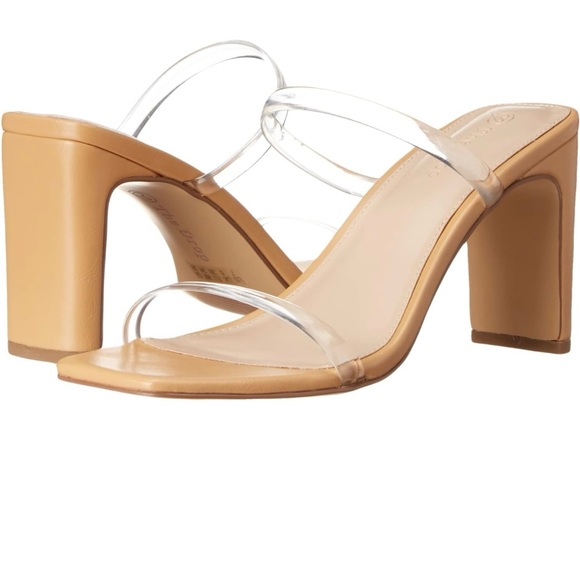 The Drop Avery Square Toe Heeled Sandal - size 9 - Picture 3 of 3